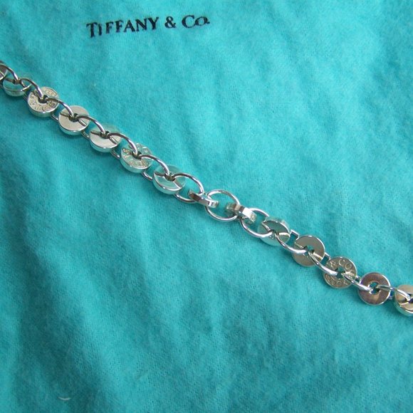 Tiffany & Co. Sterling Silver 1837® Circle Bracelet - Picture 6 of 7